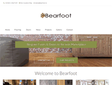 Tablet Screenshot of bearfoot.ie